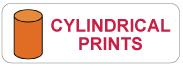 cylindrical prints